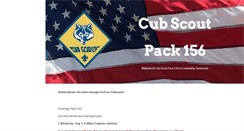 Desktop Screenshot of pack156.org